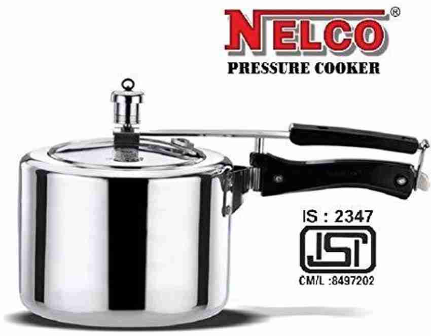 Nelco 1.5 L Inner Lid Pressure Cooker Price in India Buy Nelco 1.5 L Inner Lid Pressure Cooker online at Flipkart
