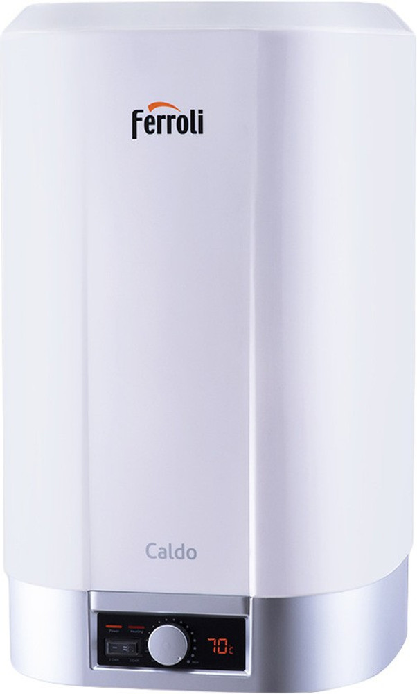 Ferroli 15 L Storage Water Geyser (Caldo.15V, White) Price in India - Buy Ferroli  15 L Storage Water Geyser (Caldo.15V, White) online at Flipkart.com
