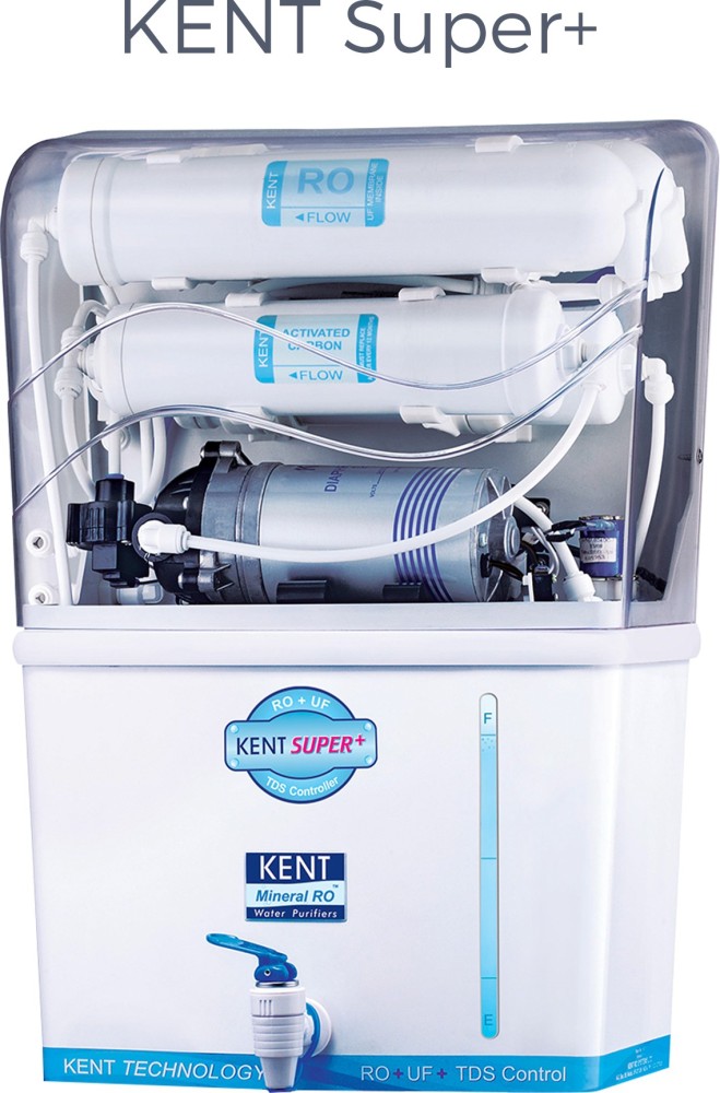 KENT Super Plus RO Water Purifier - Water Purifier with RO+Uf+Uv+TDS  Controller