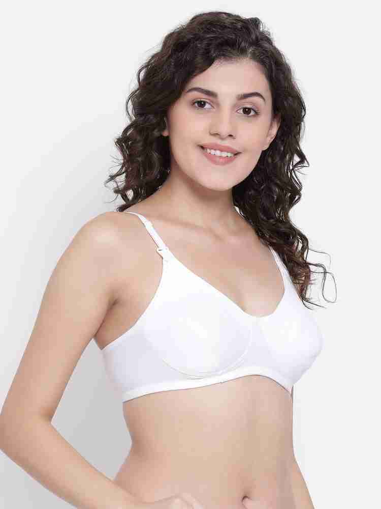 Buy Non-Padded Non-Wired Feeding Bra in Off White - Clovia - Clovia