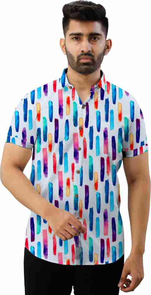 Graphic Short-Sleeved Shirt - Men - Ready-to-Wear