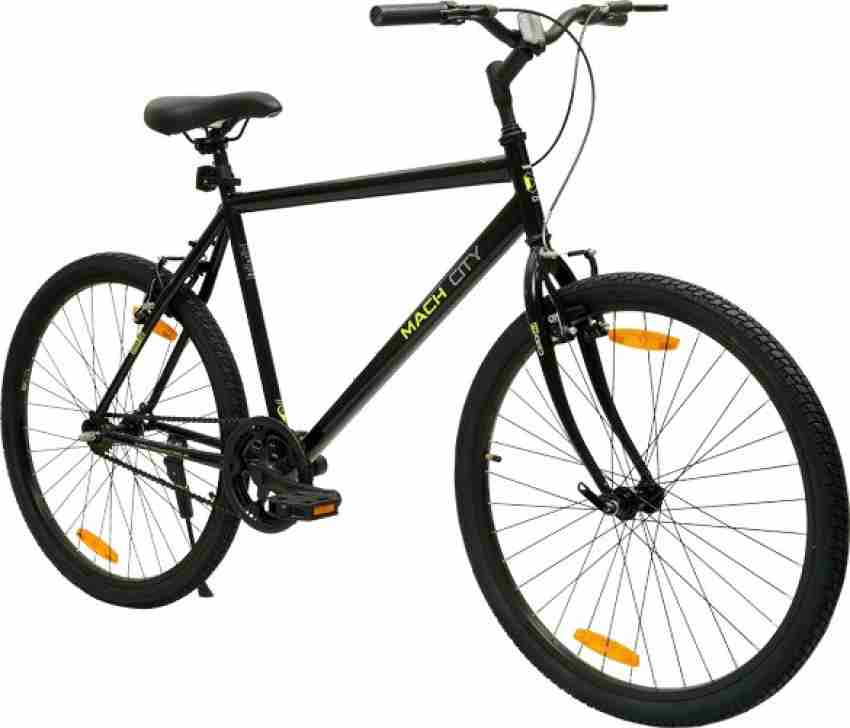 Mach City IBike Single Speed Black 26 inch 26 T Road Cycle Price