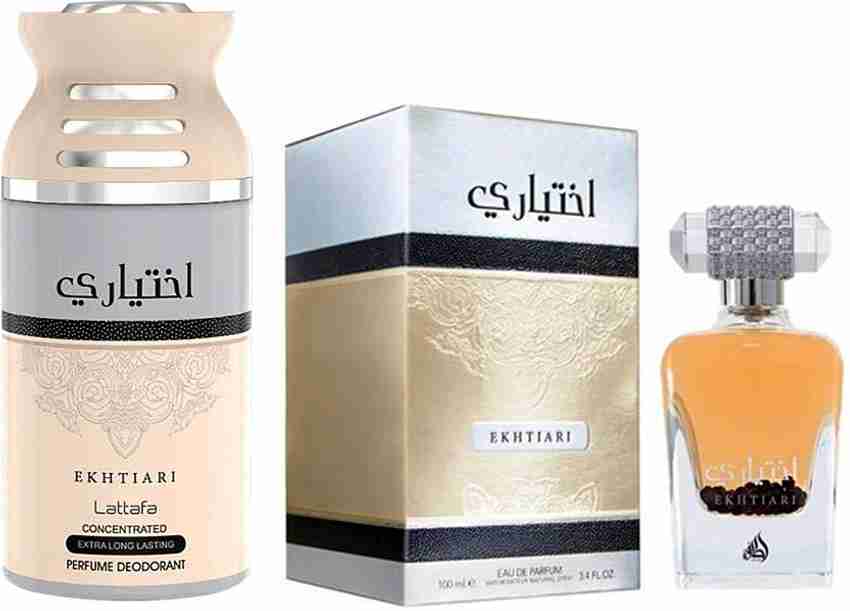 Lattafa Ekhtiari Perfume Body Spray with Fresh Oriental Arabic