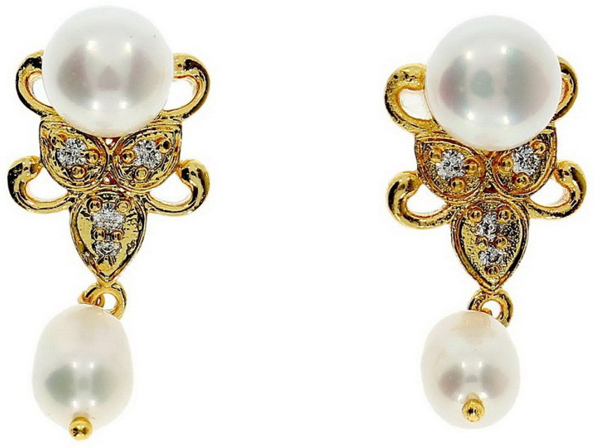Pearl Hanging Earrings Chandrani Pearls Earring Chandrani Pearl