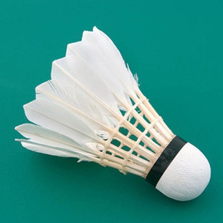 moveon sports Badminton Cock Father Feather Shuttle White Black