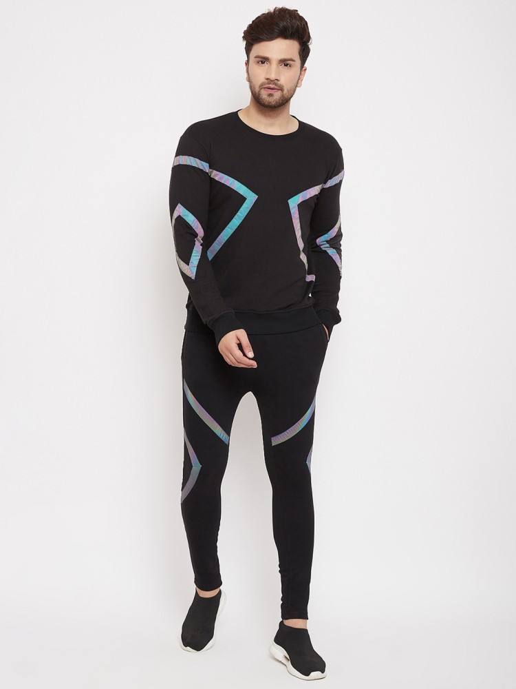 FUGAZEE Solid Men Track Suit - Buy FUGAZEE Solid Men Track Suit Online at  Best Prices in India