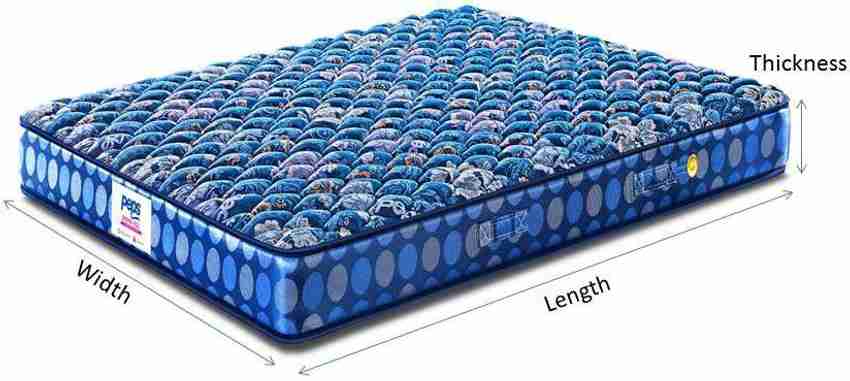 PEPS Springkoil 8 inch Single Bonnell Spring Mattress