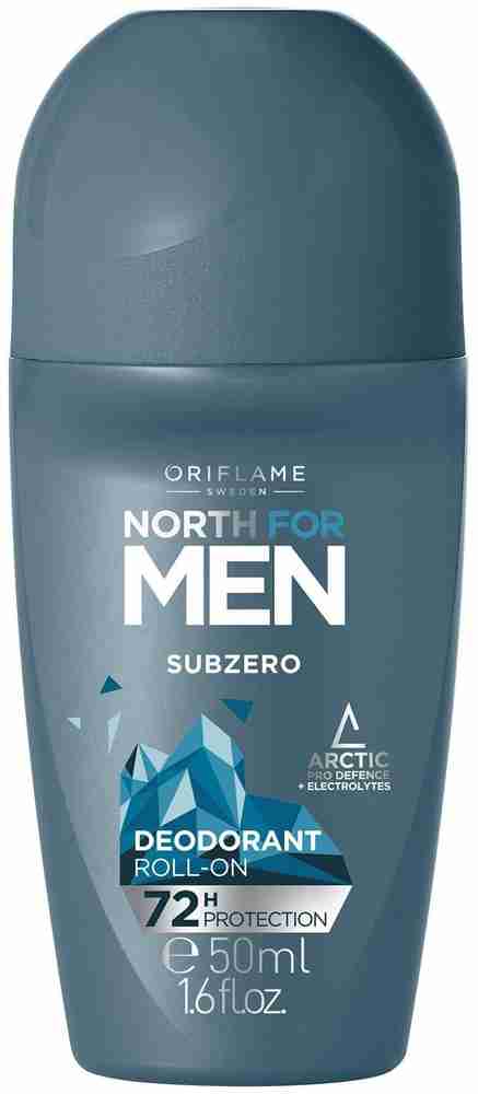 North for men's sales body spray oriflame