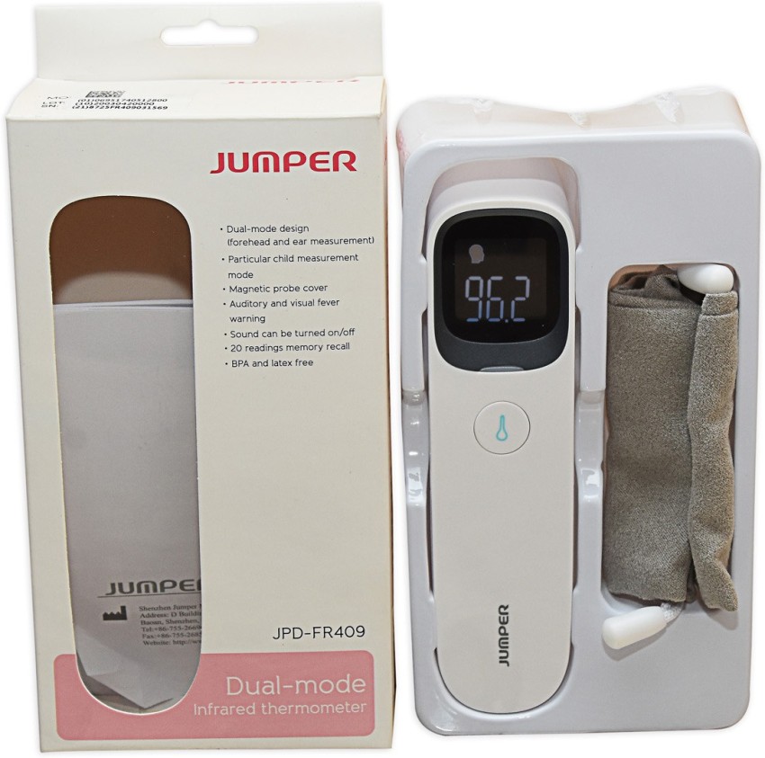 The Jumper Non-Contact Thermometer. 