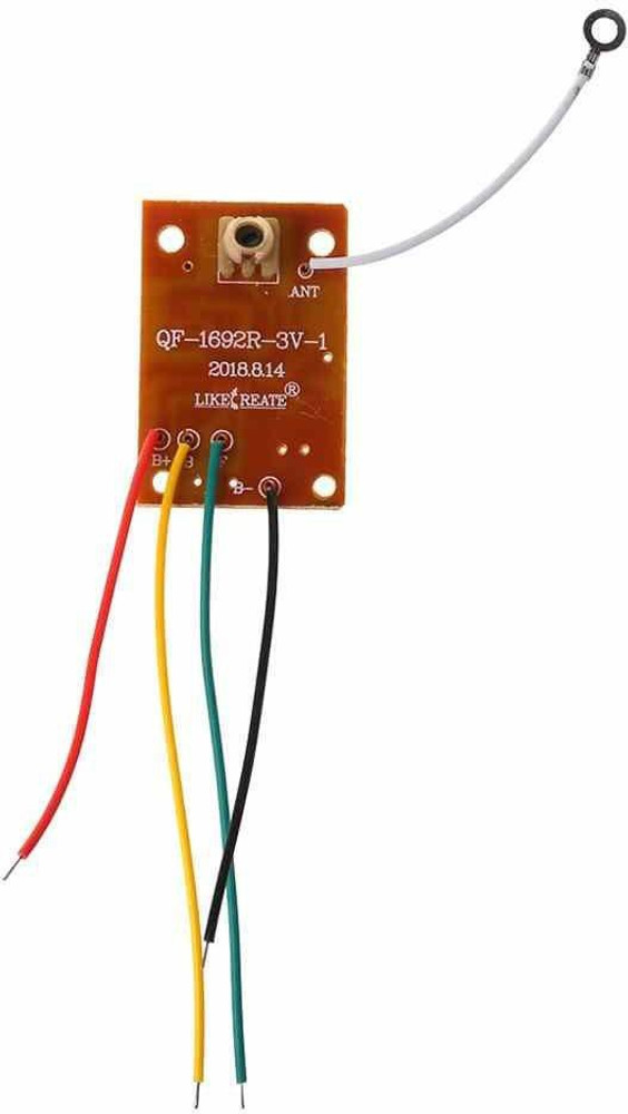 Super Debug 2CH RC Remote Control 27MHz Circuit PCB Transmitter
