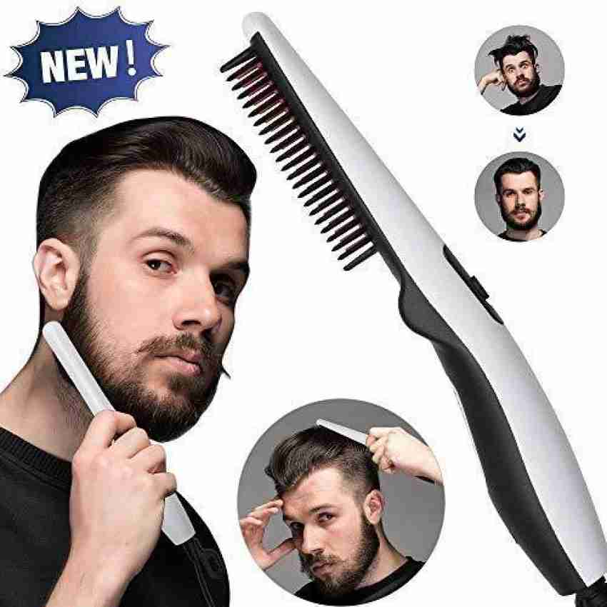 Mens beard brush straightener best sale