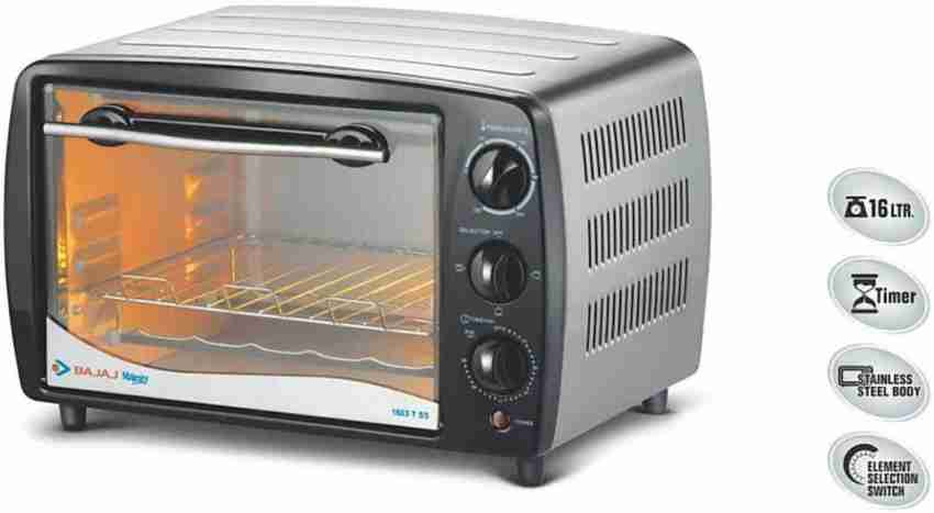 bajaj 16 litre 1603tss oven toaster grill