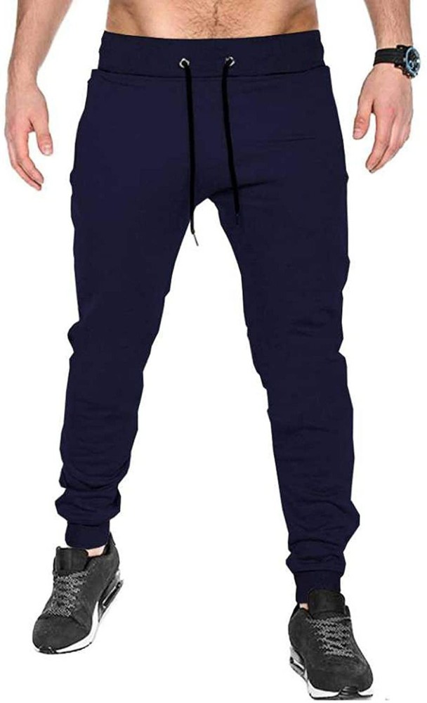 TheWhoop Striped Men Blue Track Pants - Buy TheWhoop Striped Men Blue Track  Pants Online at Best Prices in India