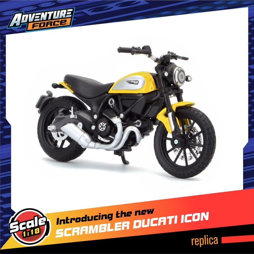 Ducati Scrambler Die Cast Model 1:18th Scale 987694370