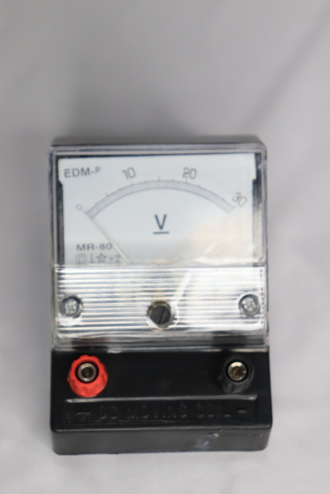THE LABWORLD Analog dc voltmeter for lab desk stand type 0-30 volt for use  in scientific laboratory education purpose school colleges Voltmeter Price  in India - Buy THE LABWORLD Analog dc voltmeter