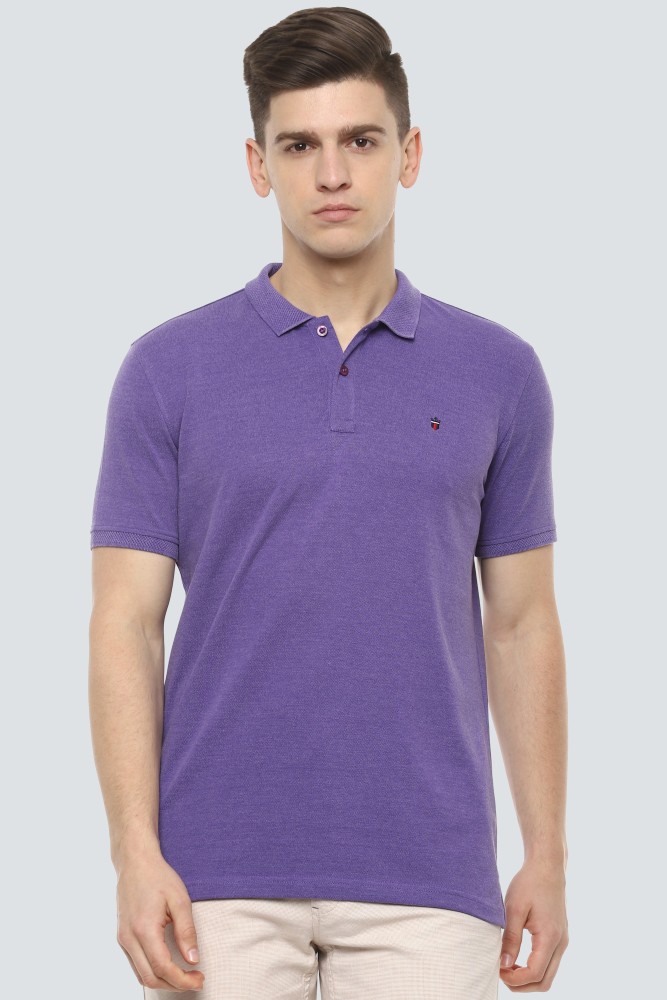 Buy Louis Philippe Sport Men Polo Collar Slim Fit T Shirt - Tshirts for