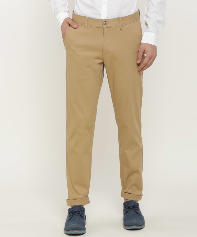 Buy LOUIS PHILIPPE SPORTS Solid Polyester Tapered Fit Mens Casual Trousers   Shoppers Stop