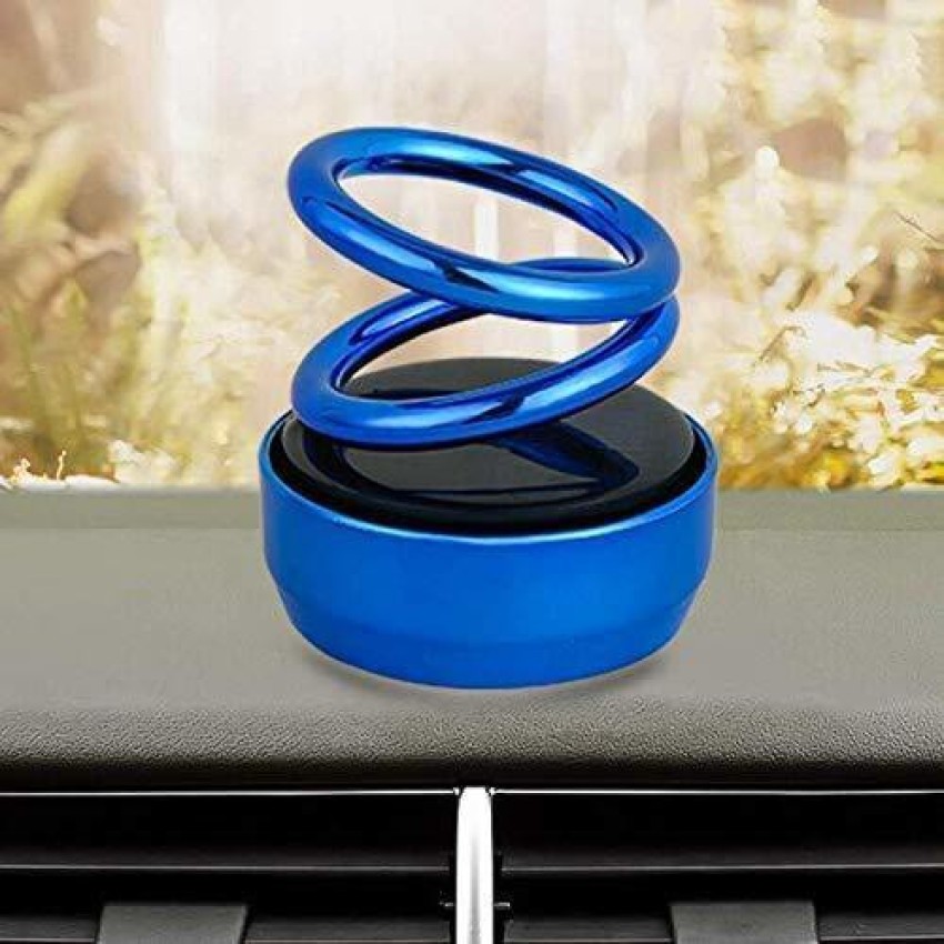 Auto Smart Look ASL1810 Car Solar Ring Air Freshener Double Loop Rotary Air  Conditioner Dashboard Air Freshener Perfume Blue For Mahindra Bolero Air  Purifier Price in India - Buy Auto Smart Look