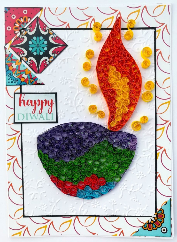 Paper Quilling Designs For Diwali