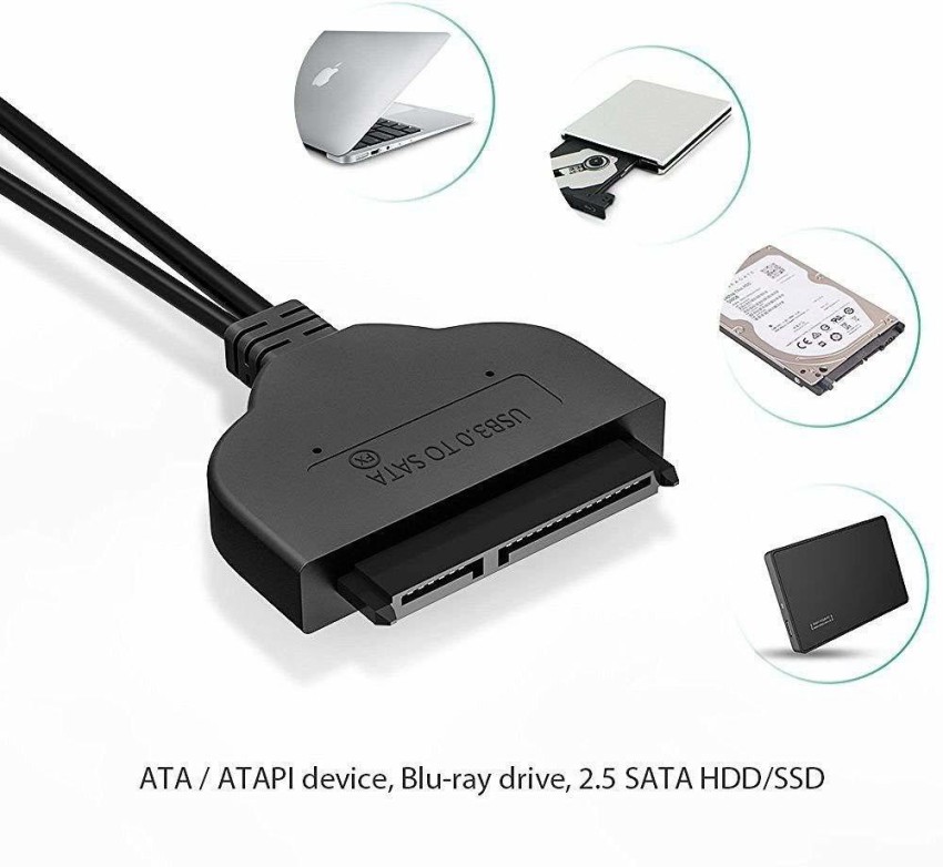 Tobo Reversible USB 2.0 2 A 0.21 m Dual USB 3.0 SATA Adapter Cable