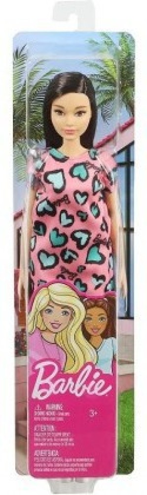 Barbie with best sale red heart dress