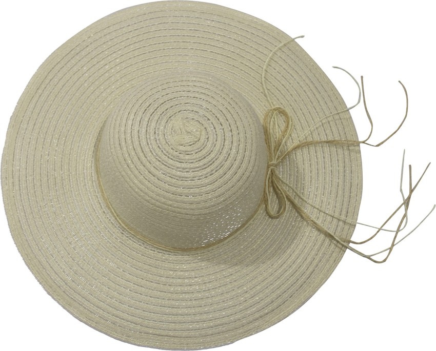 Ekan Straw Hat For Women Sun Uv Protection Big Floppy Hat Pack Of 1 ,M11