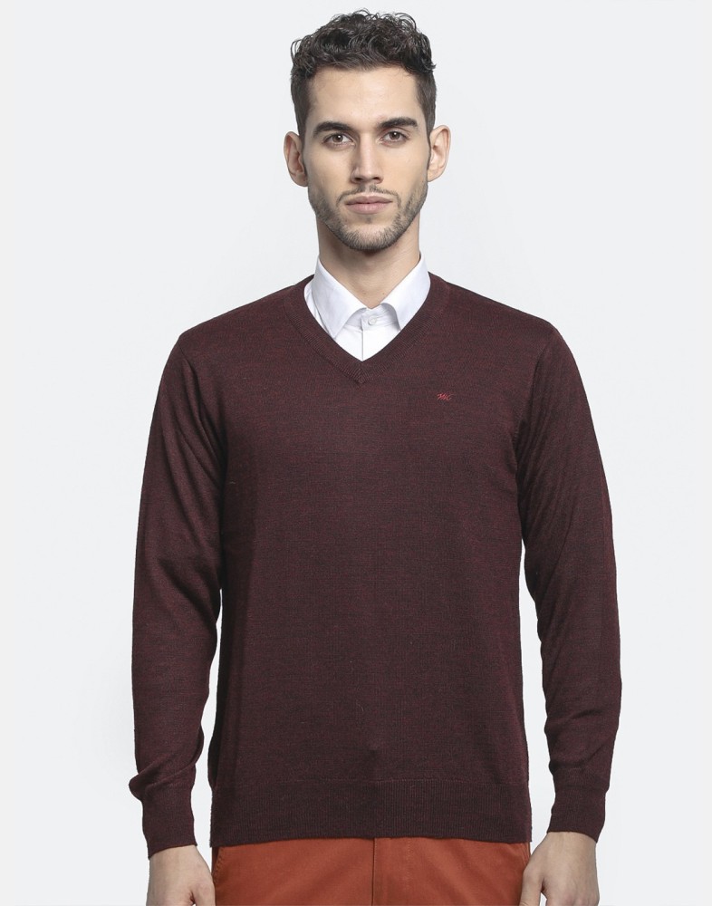 Buy V Neck Sweaters Pullovers For Men Online - Monte Carlo