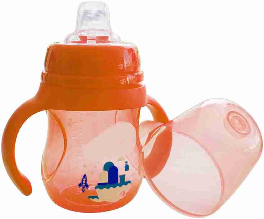 HOTUT Silicone Baby Straw Cup, 210ml/7oz Silicone Training Cup