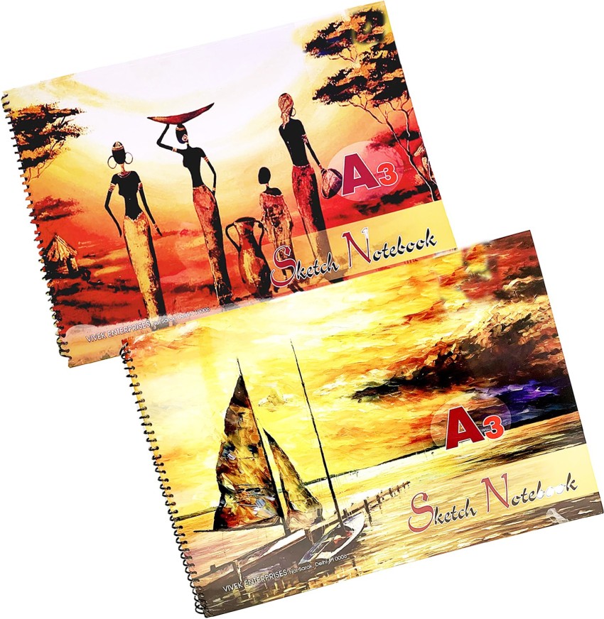 NAVNEET Youva Wiro Bound Drawing Book 27.5x35 cm Sketch Pad