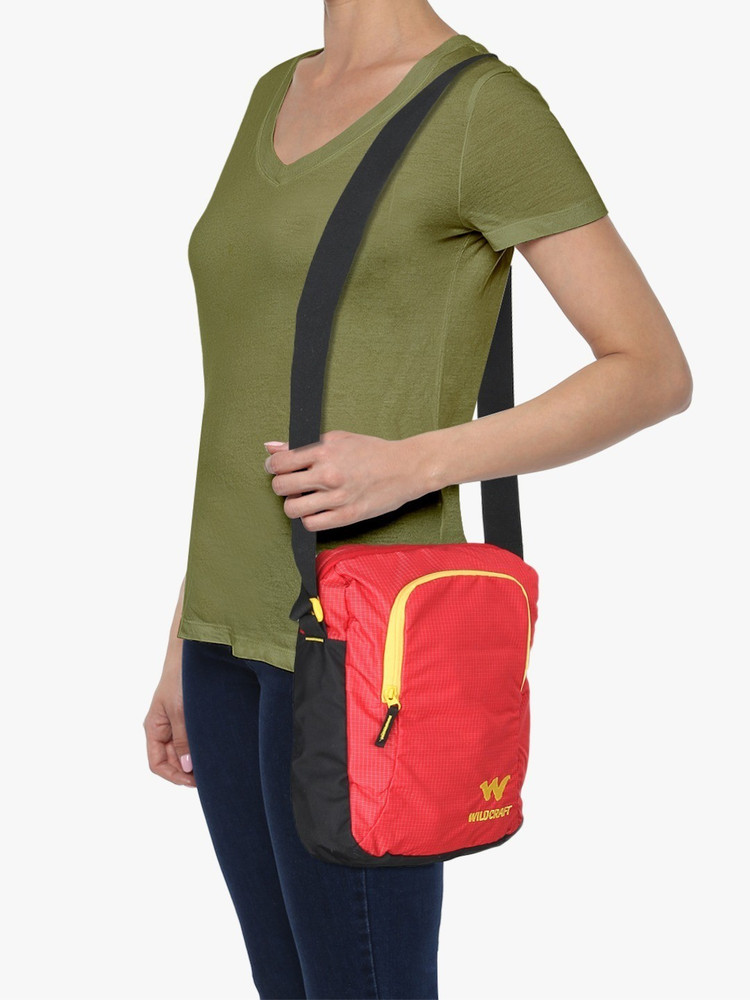 Wildcraft Red Sling Bag U Sling Latlong Rd Price in India