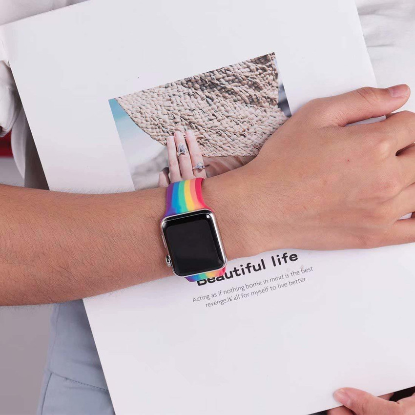Rainbow clearance watch band