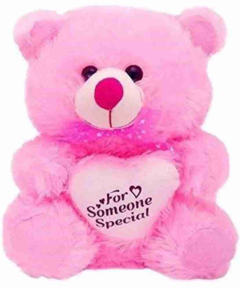 maurya teddy soft toy so cute very loveable Pink small teddy Bear