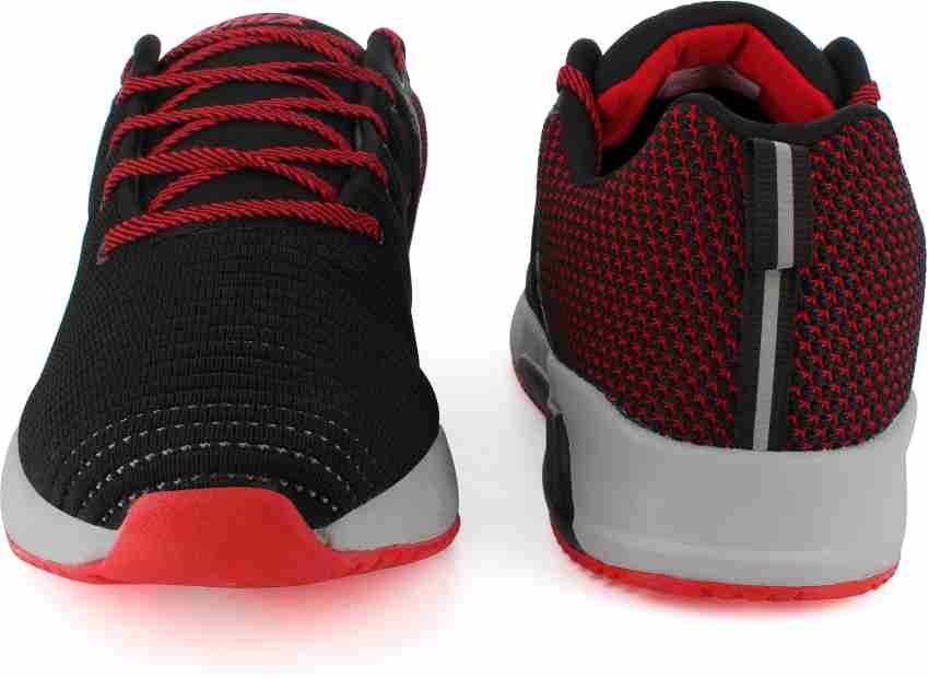 Sparx men's black and red running shoes online