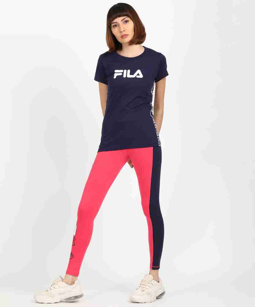 Fila tights and shirt best sale