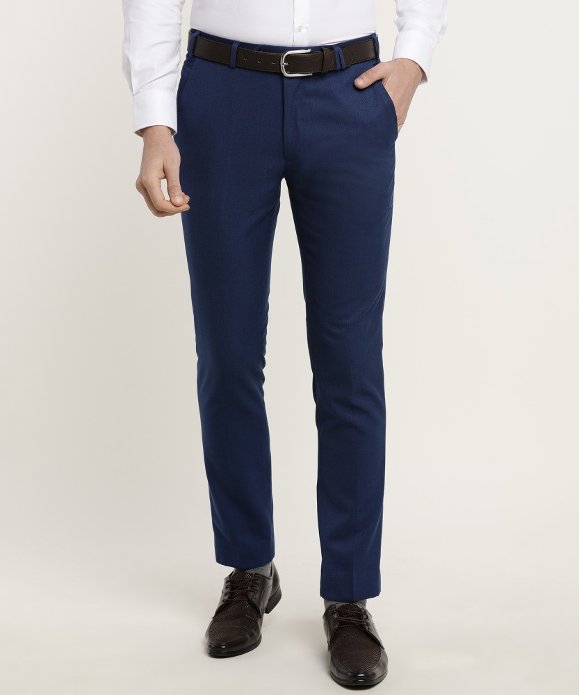 Buy Louis Philippe Navy Trousers Online  805819  Louis Philippe