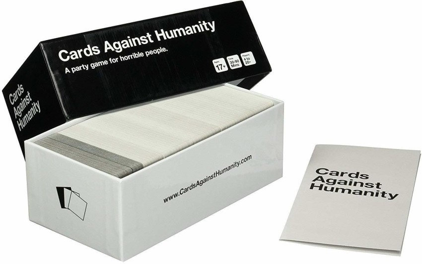 GEEKMONKEY Cards Against Humanity: UK Edition (A Party Game for Horrible  People) The Playing Time is 30 to 90 Minutes Card Game 4 to 20 + Players  Game - Cards Against Humanity