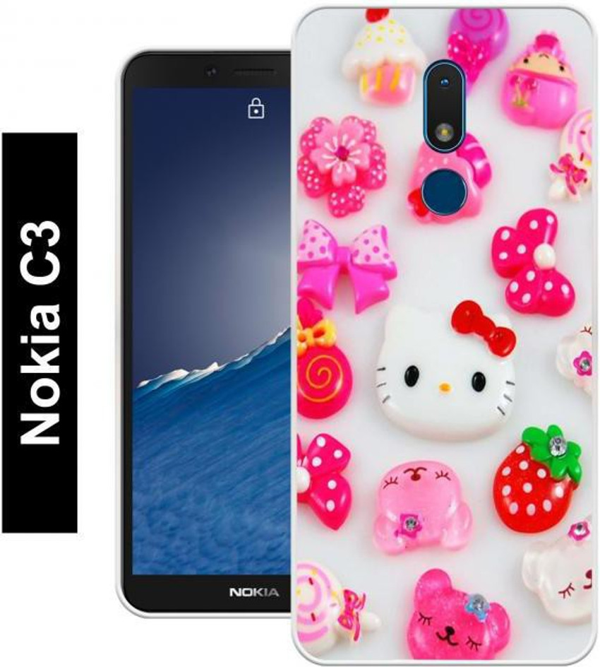 Maker Flipkart Nokia C3 Cover Flipkart Scratchgard Ultra Clear