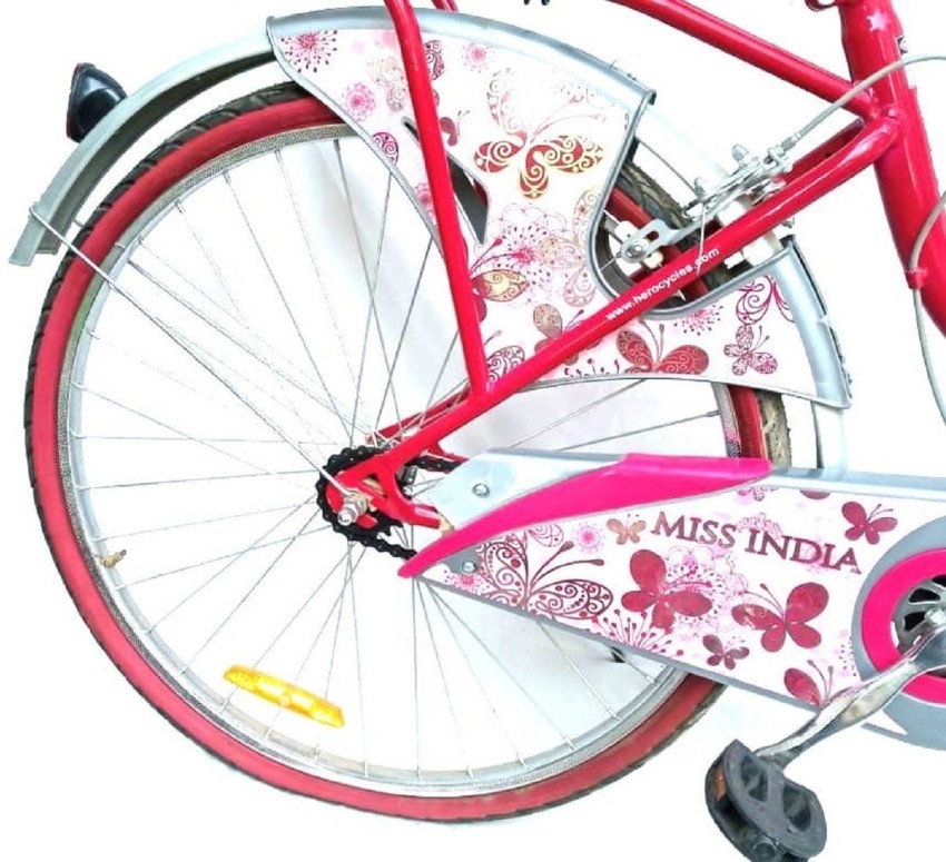 HERO Miss India Gold 26 T Girls Cycle Womens Cycle Price in India