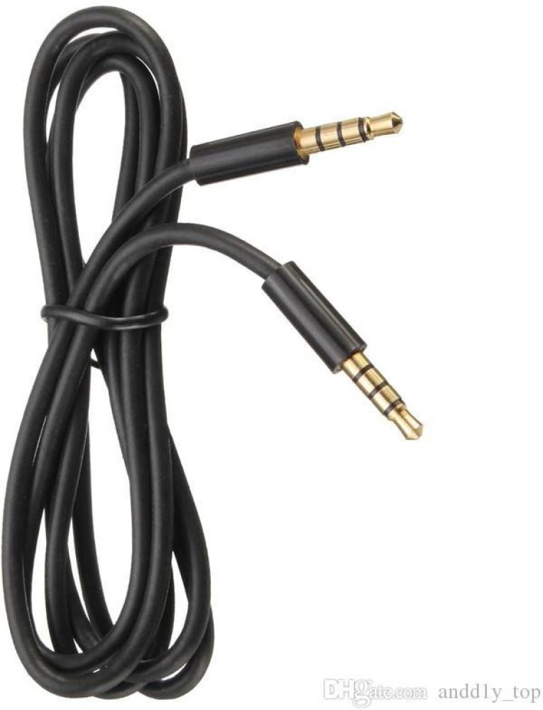 EverMart AUX Cable 1.5 m 3.5mm Male to Male Stereo 1.5 meter Aux Cord  Connect with Headphone, Mobile Phone, Car Stereo, Home Theatre & More -  EverMart 
