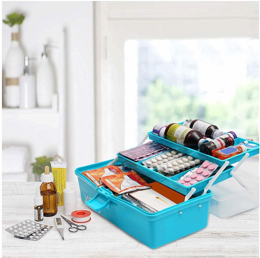 Medical Storage Box - First Aid Box Portable Medicine Chest