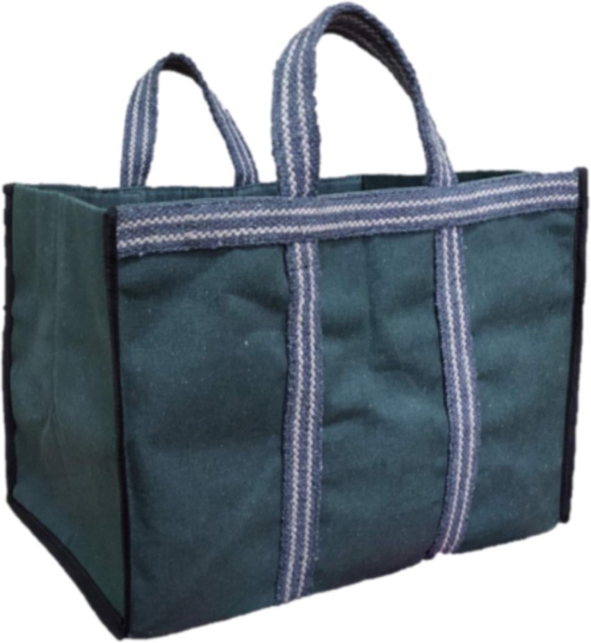 STLYZ Extra Large Reusable Canvas Grocery Shopping Bag/Multipurpose Bag ( THELA) with Reinforced Handles (Tote Bag)- (17x12x12.5 inches) Grocery Bag  Price in India - Buy STLYZ Extra Large Reusable Canvas Grocery Shopping Bag/ Multipurpose