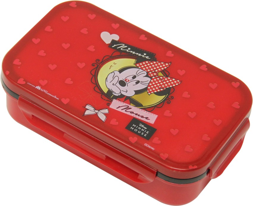 Wholesale Minnie Mouse Lunch box with cutlery - Oh My SKU: MN22068