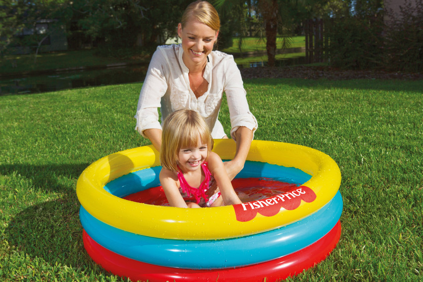 Fisher price 3 store ring ball pit