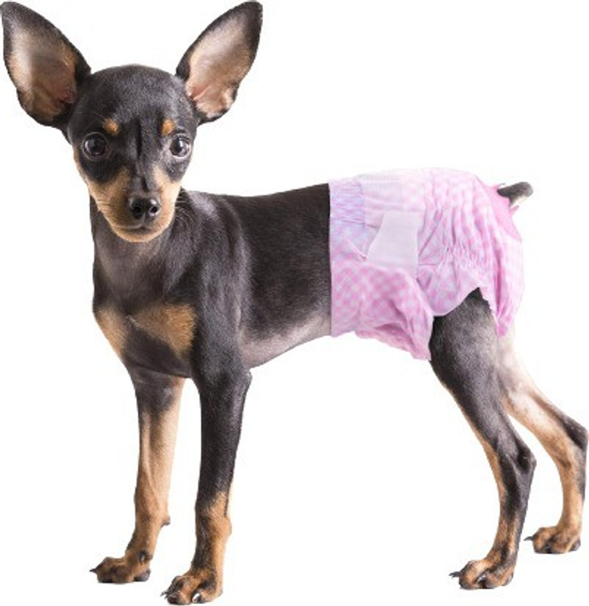 Dono Disposable Diapers for Female Dog Adjustable Tail Hole