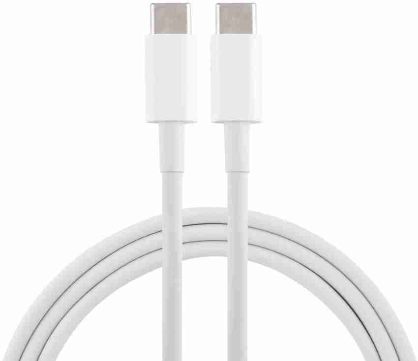 USB C cable double sided white 3D model