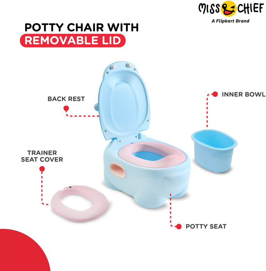 Miss Chief by Flipkart Baby Hippo Potty Seat Polypropylene