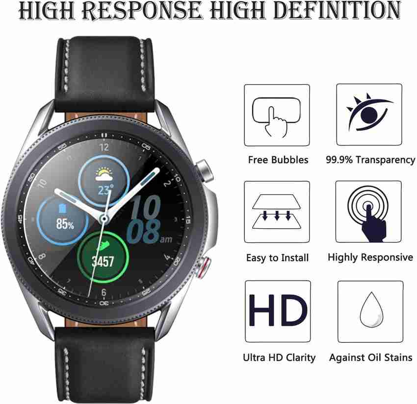 iloft Tempered Glass Guard for Samsung Galaxy Watch 3 45MM iloft Flipkart