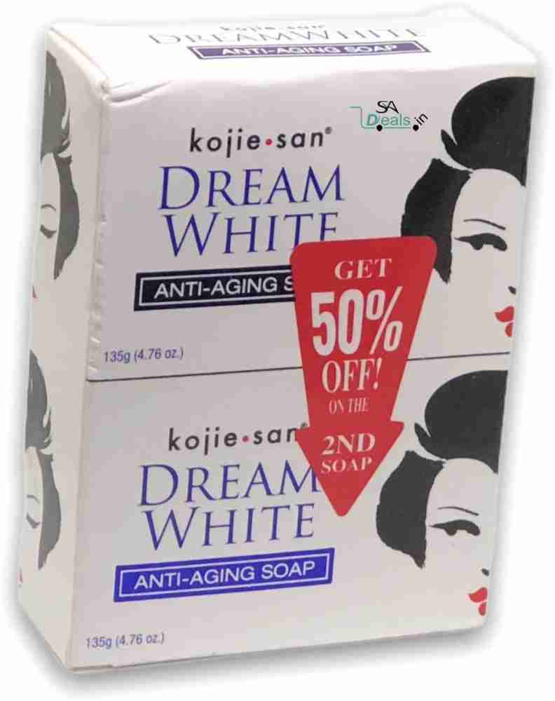 SA Deals Kojie SAN Dream White Kojic Lightening Anti Aging Soap