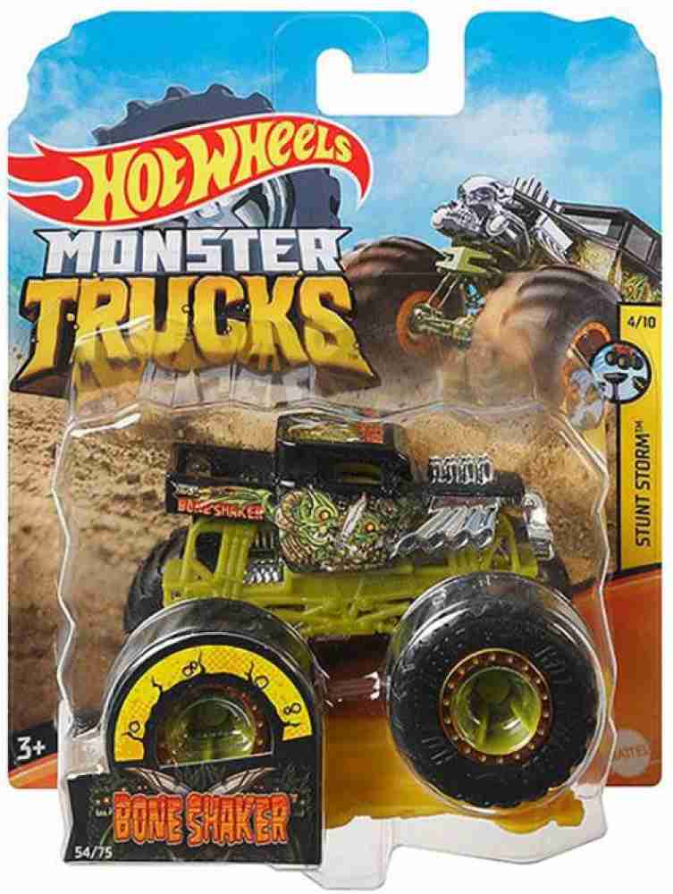 Hot Wheels Monster Trucks BONE SHAKER 1:64 Scale Vehicle