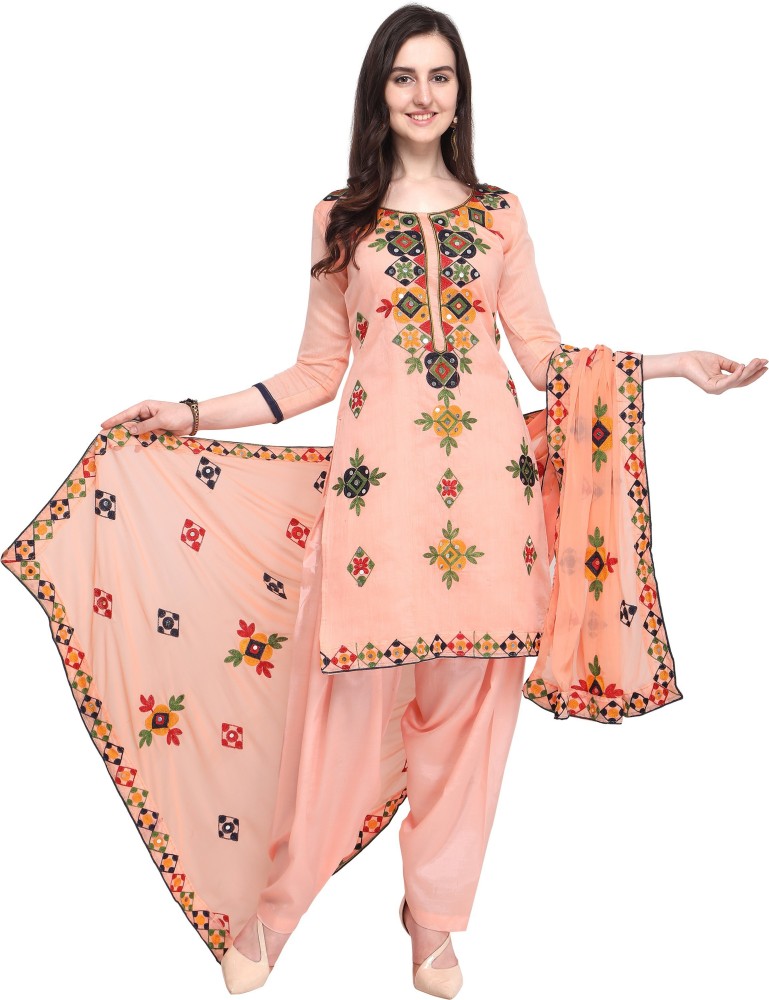 Ethnic salwar suit on sale material